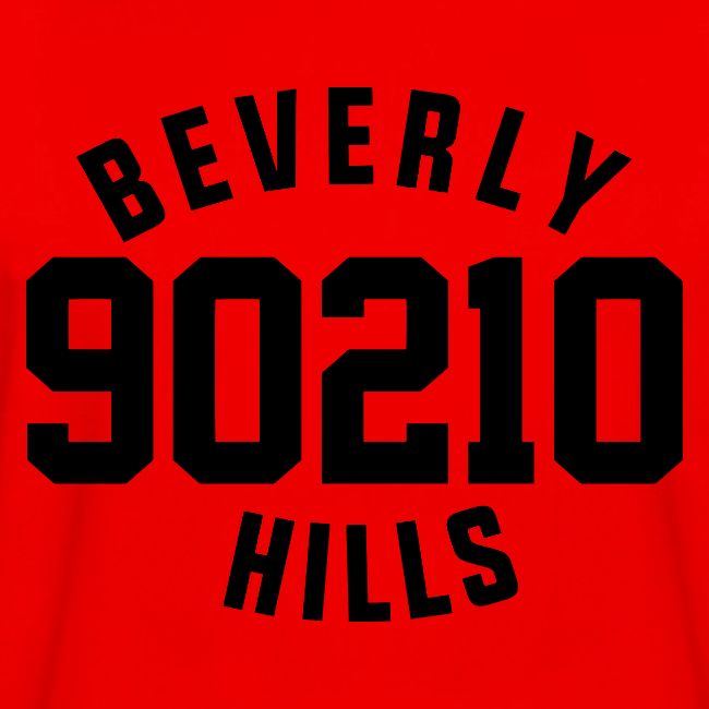 90210 Old School Tee Black