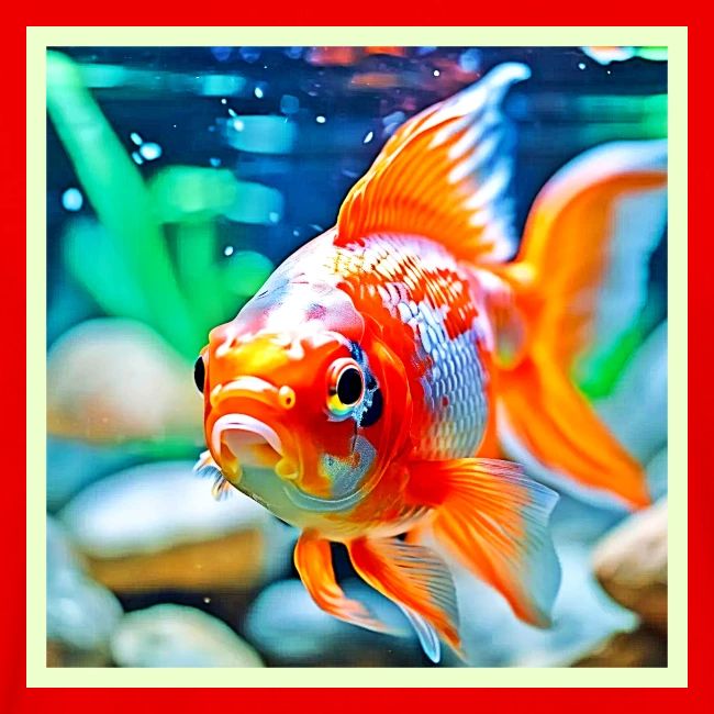 Elegant Aquarium Pet Fish