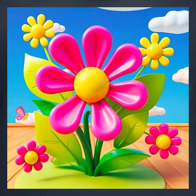 Pink Floral Peace | Sky & Nature Design
