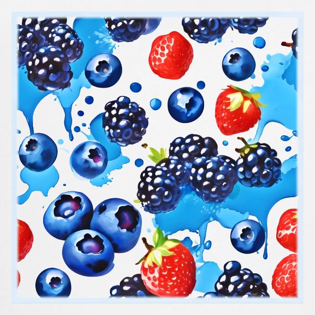 Vibrant Berry Pattern