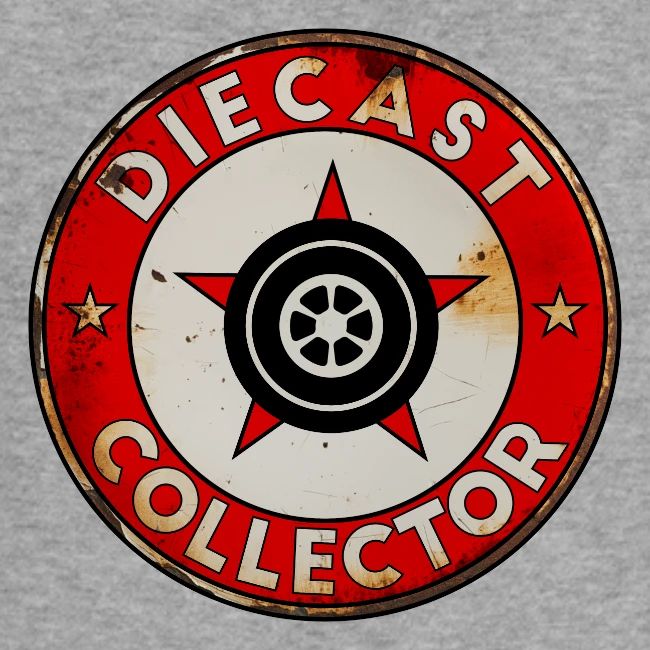 Diecast Collector Rusted Sign