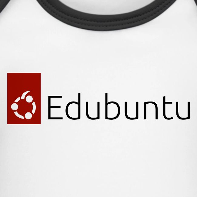 Edubuntu Logo 2023 - Black