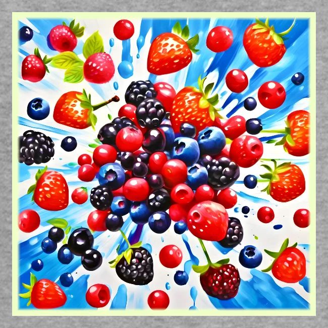 Colorful Berry Fiesta Design