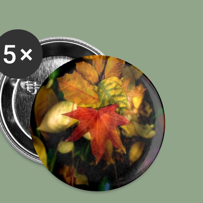 Henry the Horse Autumnal Button