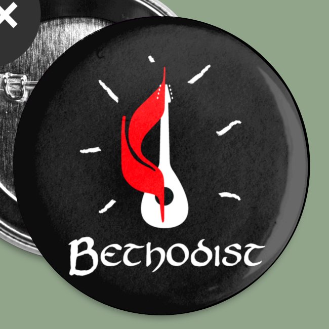 Beth Patterson Bethodist button