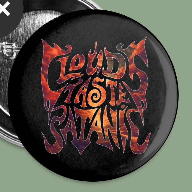 Clouds Taste Satanic Dawn Logo button
