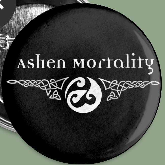 Ashen Mortality Logo Button