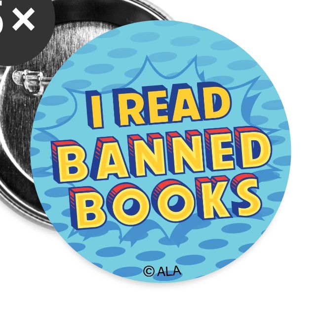 I Read Banned Books Blue