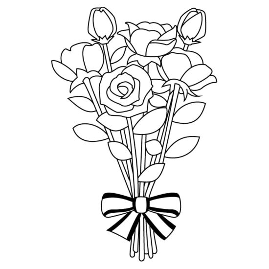 rose bouquet clipart