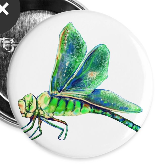 green dragonfly