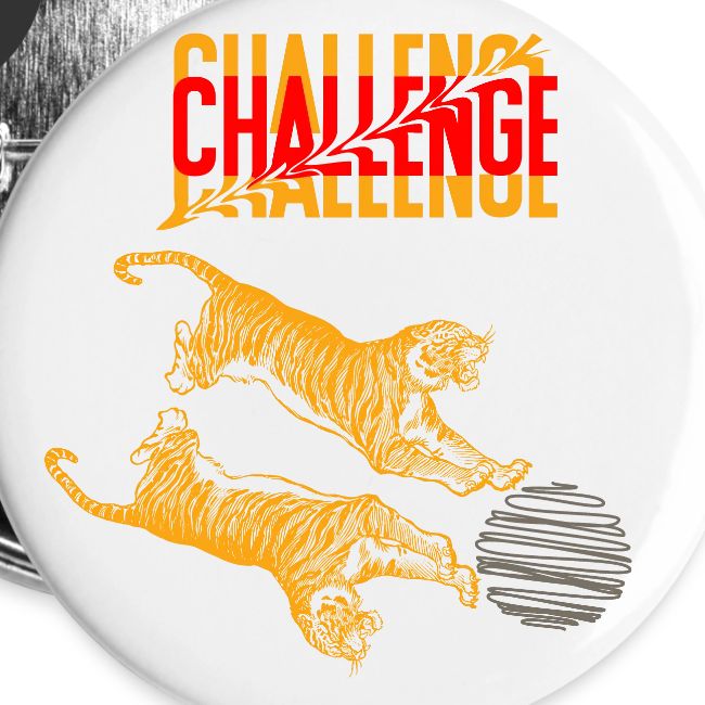 Double tiger fashion, jungle feline animals.