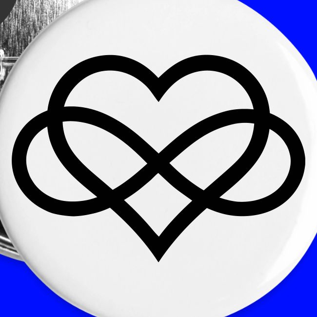 Infinity Heart (black)