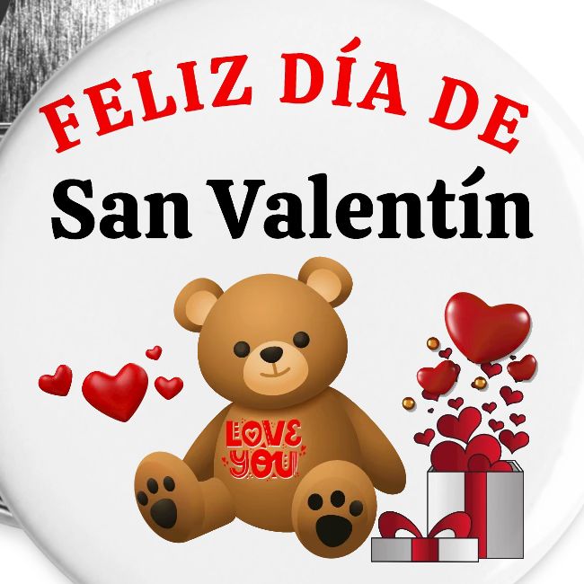 Valentine's Day Celebration Bears Love Hearts.