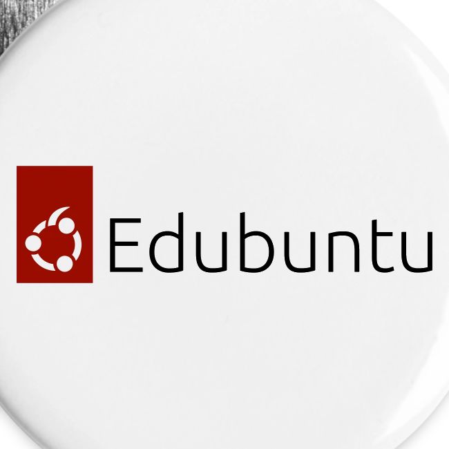 Edubuntu Logo 2023 - Black