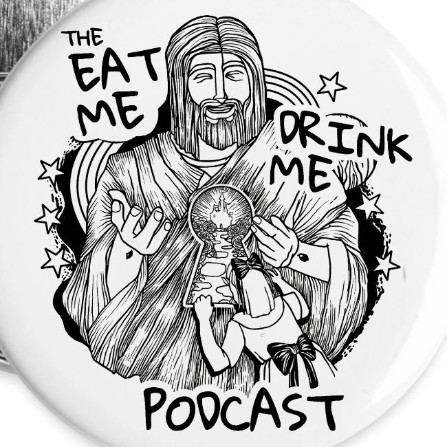 Eat Me Drink Me Podcast revamped logo