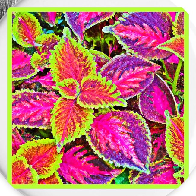 Vivid ChromaLeaf Harmony Pattern