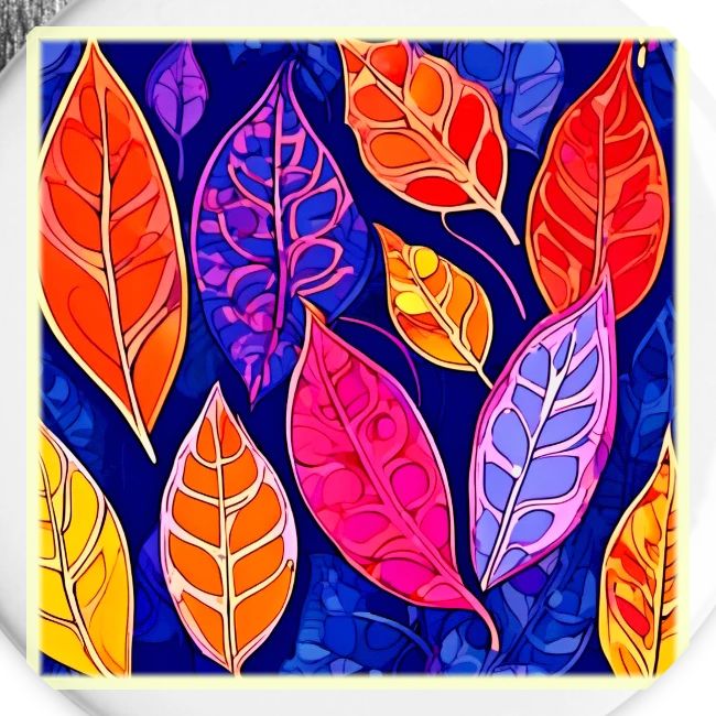 Pastel & Vibrant Leaves Patterns