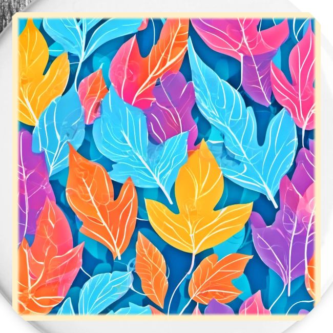 Vibrant Leaves in Brothel Art