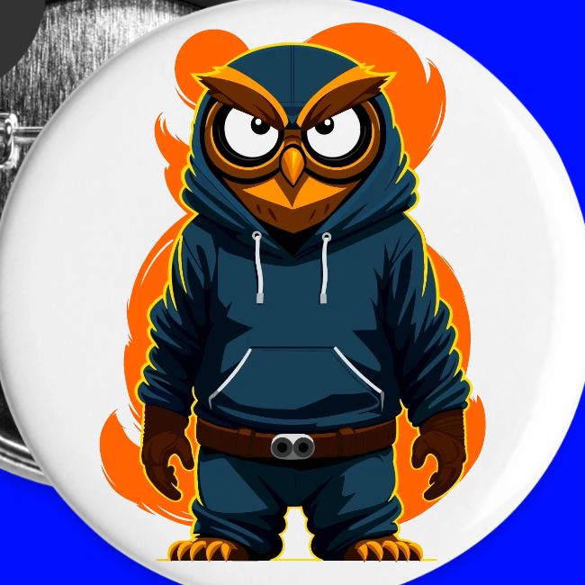 Owl With Hoodie