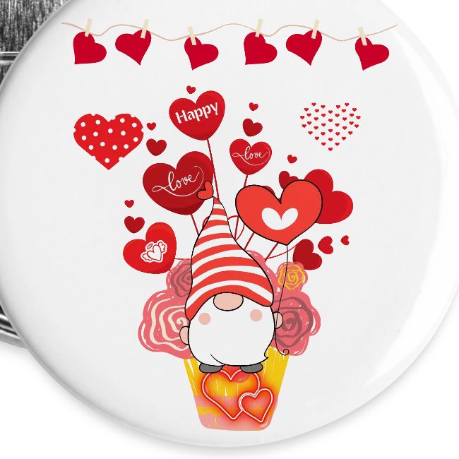Design wrapped in love hearts, vibrating in love.