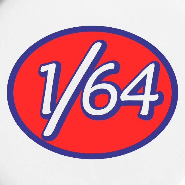 One Sixty Four -- vintage auto inspired oval