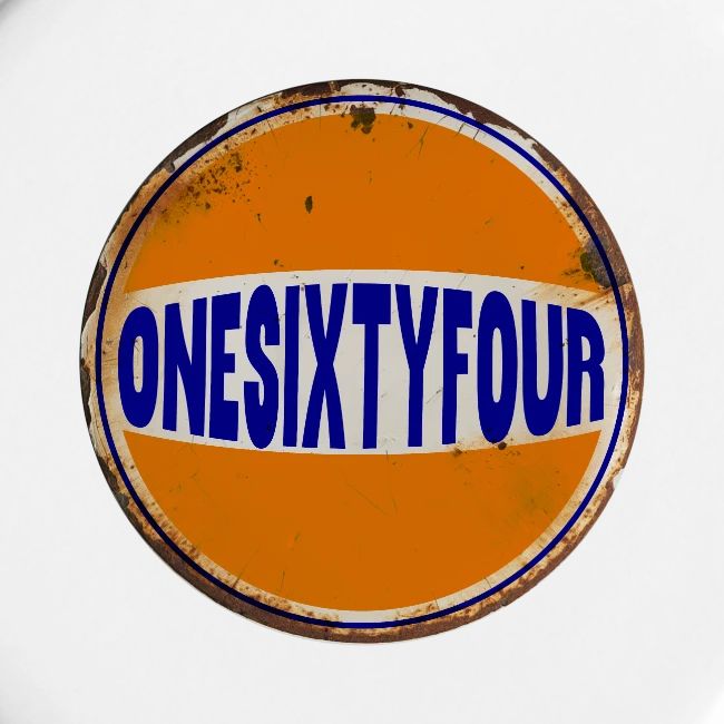 One Sixty Four --vintage auto inspired orange