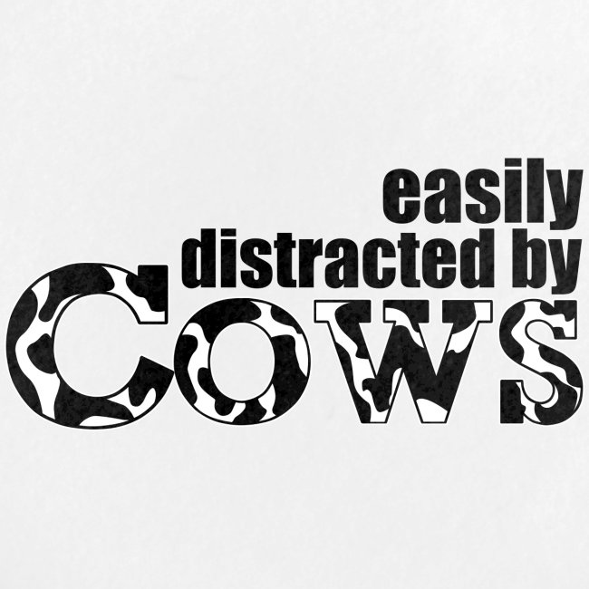 Facilement distrait par les vaches