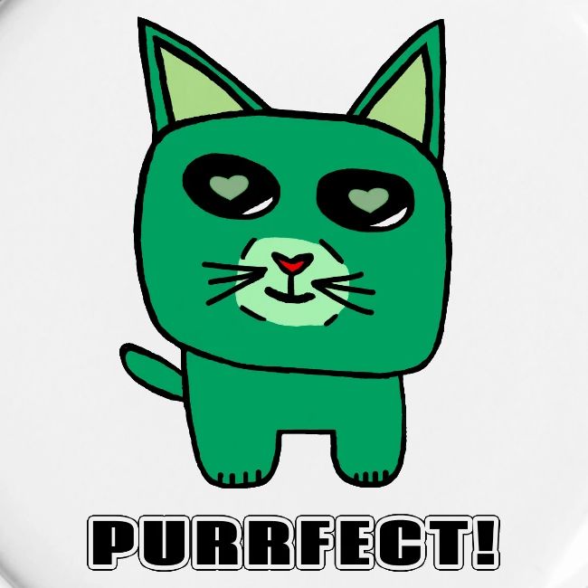 Jade Metakitten saying Purrfect