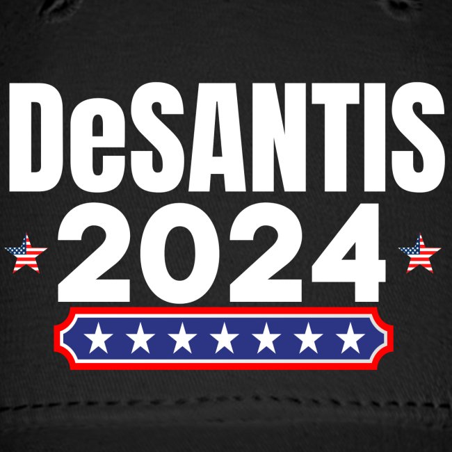 DeSANTIS 2024 - Stars and Stripes Red White & Blue