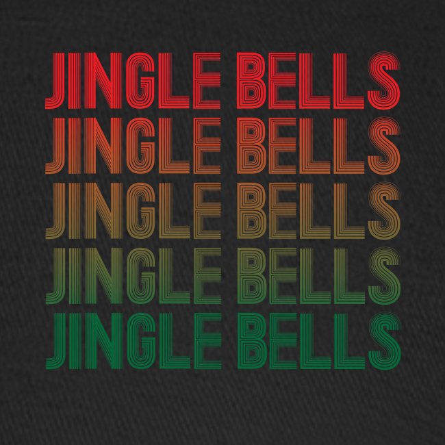 Jingle Bells Retro Snowy Christmas Pajama Gift.