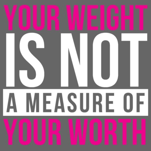Your Weight Is Not Your Worth (Pink) - Baseball Cap