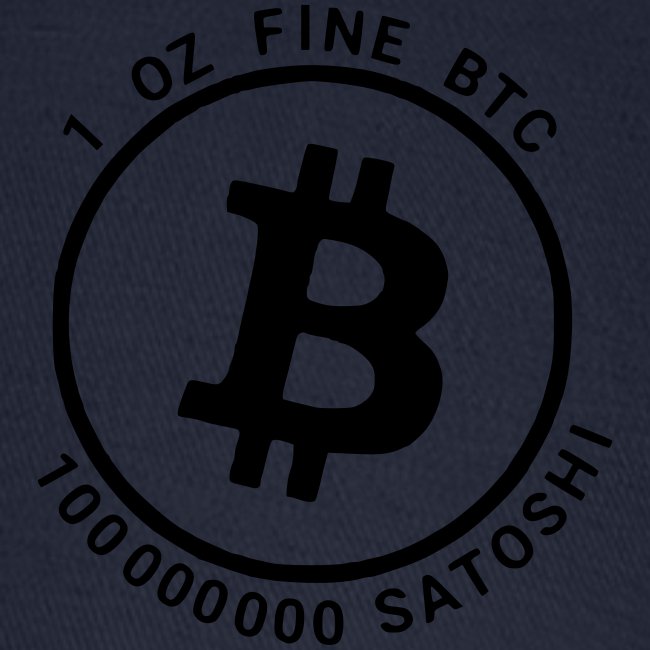 1 one fine troy ounze btc 100 million Satoshi