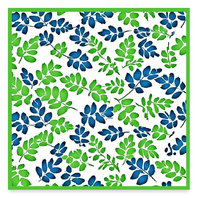 Stylish Leafy Elegance Tree Leaves Pattern