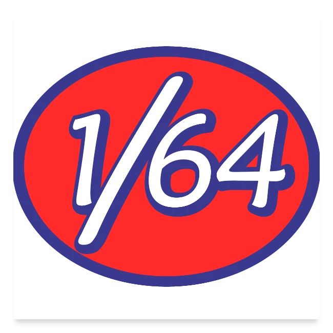 One Sixty Four -- vintage auto inspired oval