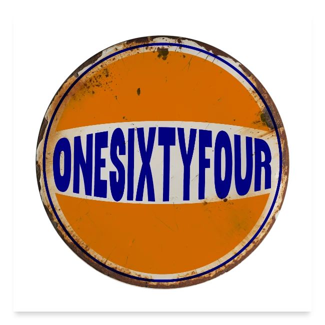 One Sixty Four --vintage auto inspired orange