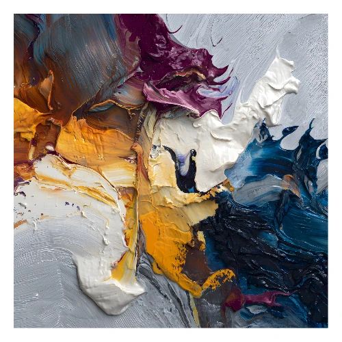 Abstract Art: Bold Layers - Poster 24x24