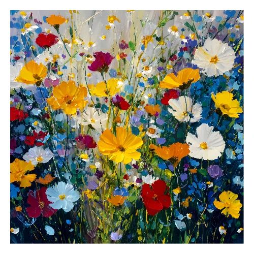 Canvas of Petals - Poster 24x24