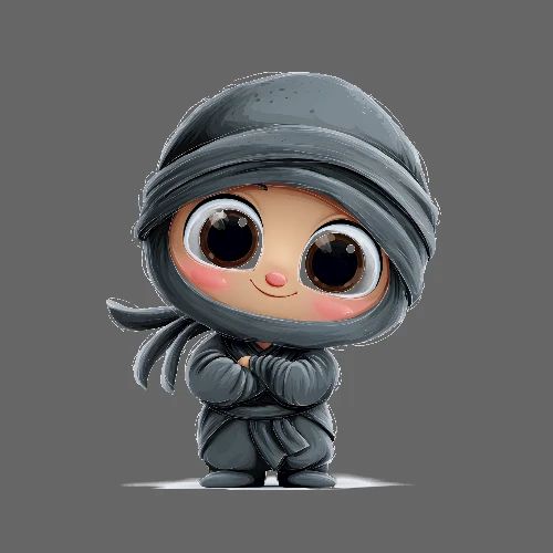 Ninja Eyes of Wonder - Poster 24x24