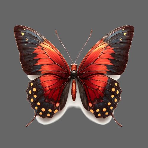 Fluttering Beauty - Poster 24x24