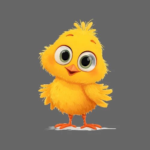 Sunny Baby Chick - Poster 24x24