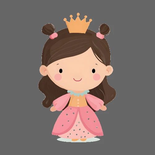 Smiling Little Princess - Poster 24x24