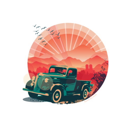 Old Truck - Poster 24x24