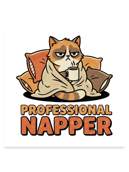 Grumpy Cat Professional Napper