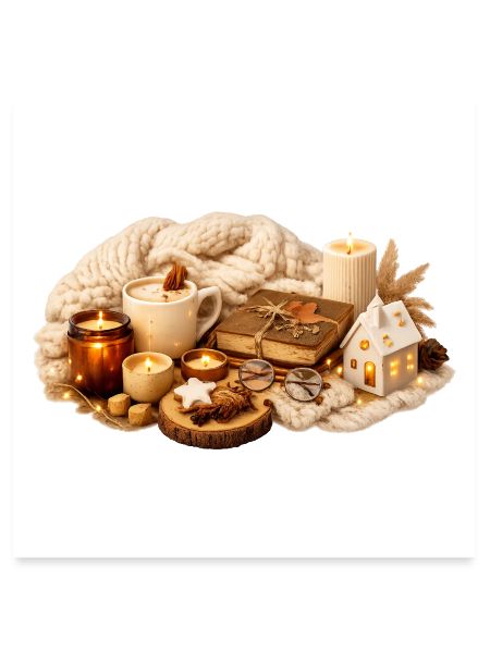 Cozy Rustic Hearth Night