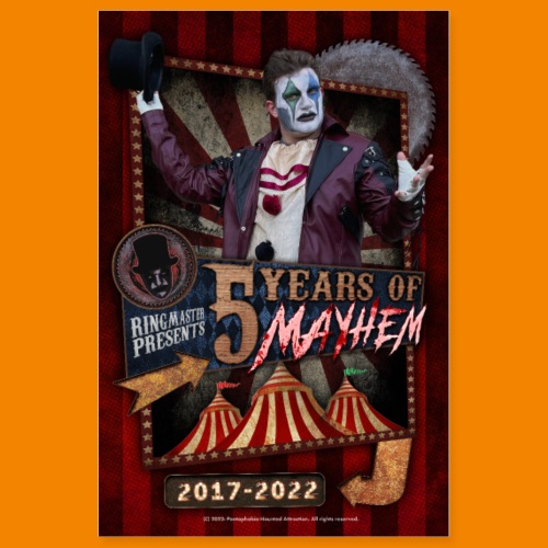 5 Years of Mayhem Poster