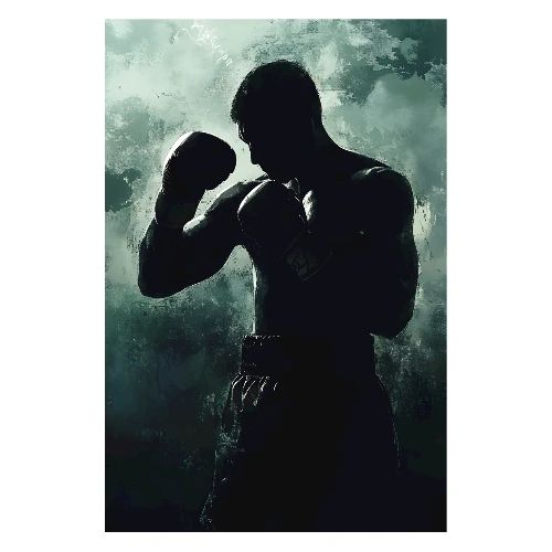 Boxing Focus - Poster 8x12