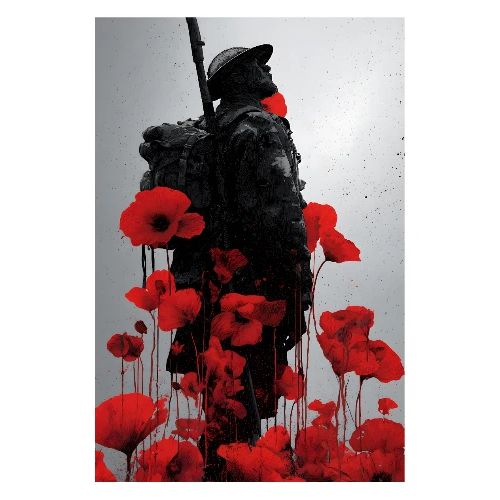 Remembrance Day: Stand of Remembrance - Poster 8x12