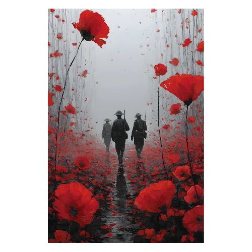 Remembrance Day: March of Memory - Poster 8x12