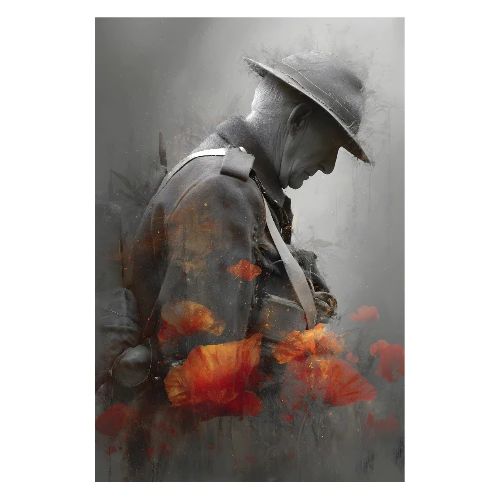 Remembrance Day: Echoes of Honor - Poster 8x12