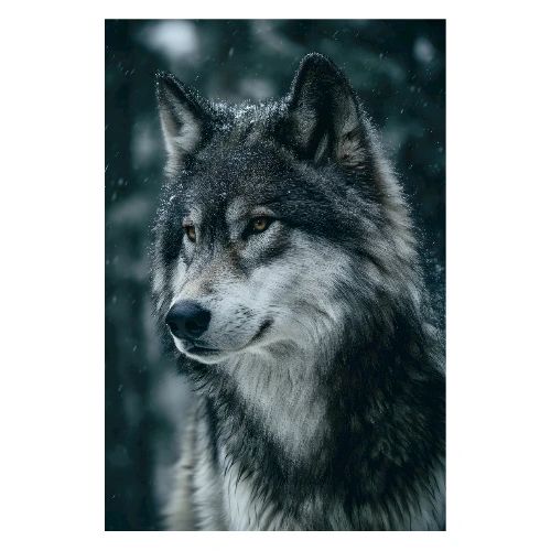 Wolf: Lupine Gaze - Poster 8x12